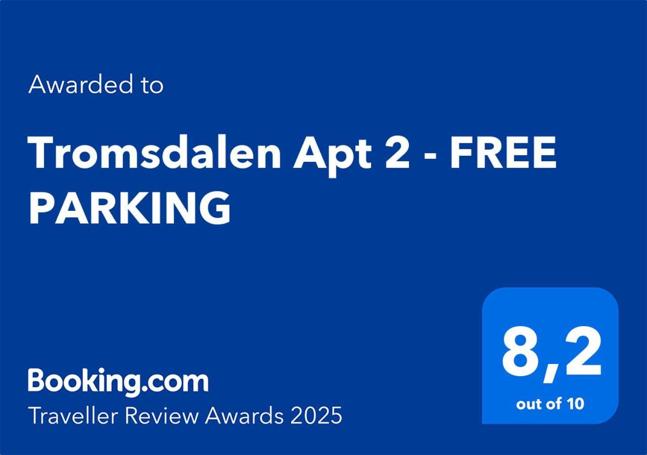 Tromsdalen Apt 2 - Free Parking Exterior foto